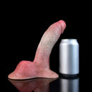 6.49in 8.46in Durable Manual Play Strap on Dual Density Silicone Solid Dildo