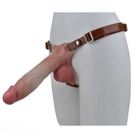 6.49in 8.46in Durable Manual Play Strap on Dual Density Silicone Solid Dildo