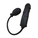 6.49in Black Silicone Inflatable Dildo Adult Sex Toy