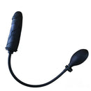 6.49in Black Silicone Inflatable Dildo Adult Sex Toy