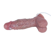 6.49in Double Layer Squirting Strap on Dildo Game Love Tool For Couples