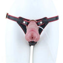 6.49in Double Layer Squirting Strap on Dildo Game Love Tool For Couples