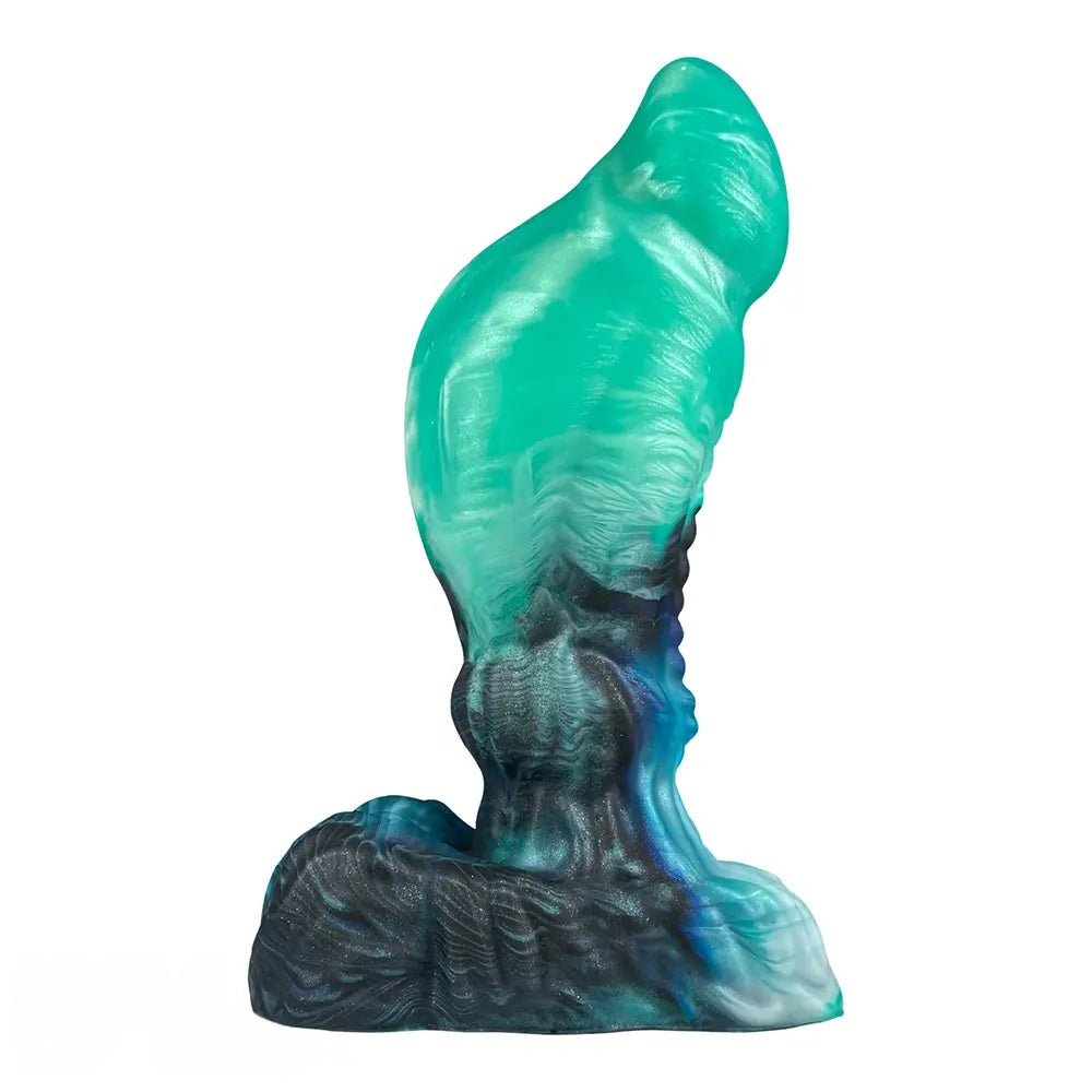 6.49in Fantasy Creature Knot Silicone Dildo with Suction Cup Base