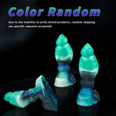 6.49in Fantasy Creature Knot Silicone Dildo with Suction Cup Base
