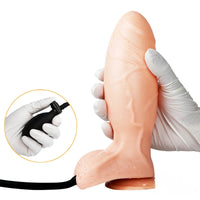 6.49in Inflatable Pump Up Dildo Sex Toy For Sex Love Orgasm