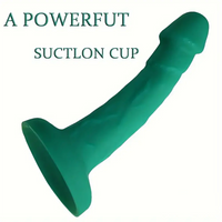 6.49in Real Lifelike Silicone Soft Dildo For Anus Vaginal Stimulation