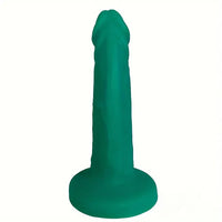 6.49in Real Lifelike Silicone Soft Dildo For Anus Vaginal Stimulation
