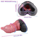 6.49in Tiger Alien-shaped Animal Male Masturbator Dildo For Vagina Sex