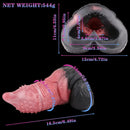 6.49in Tiger Alien-shaped Animal Male Masturbator Dildo For Vagina Sex