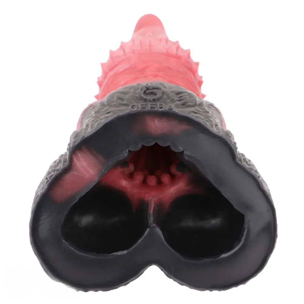 6.49in Tiger Alien-shaped Animal Male Masturbator Dildo For Vagina Sex