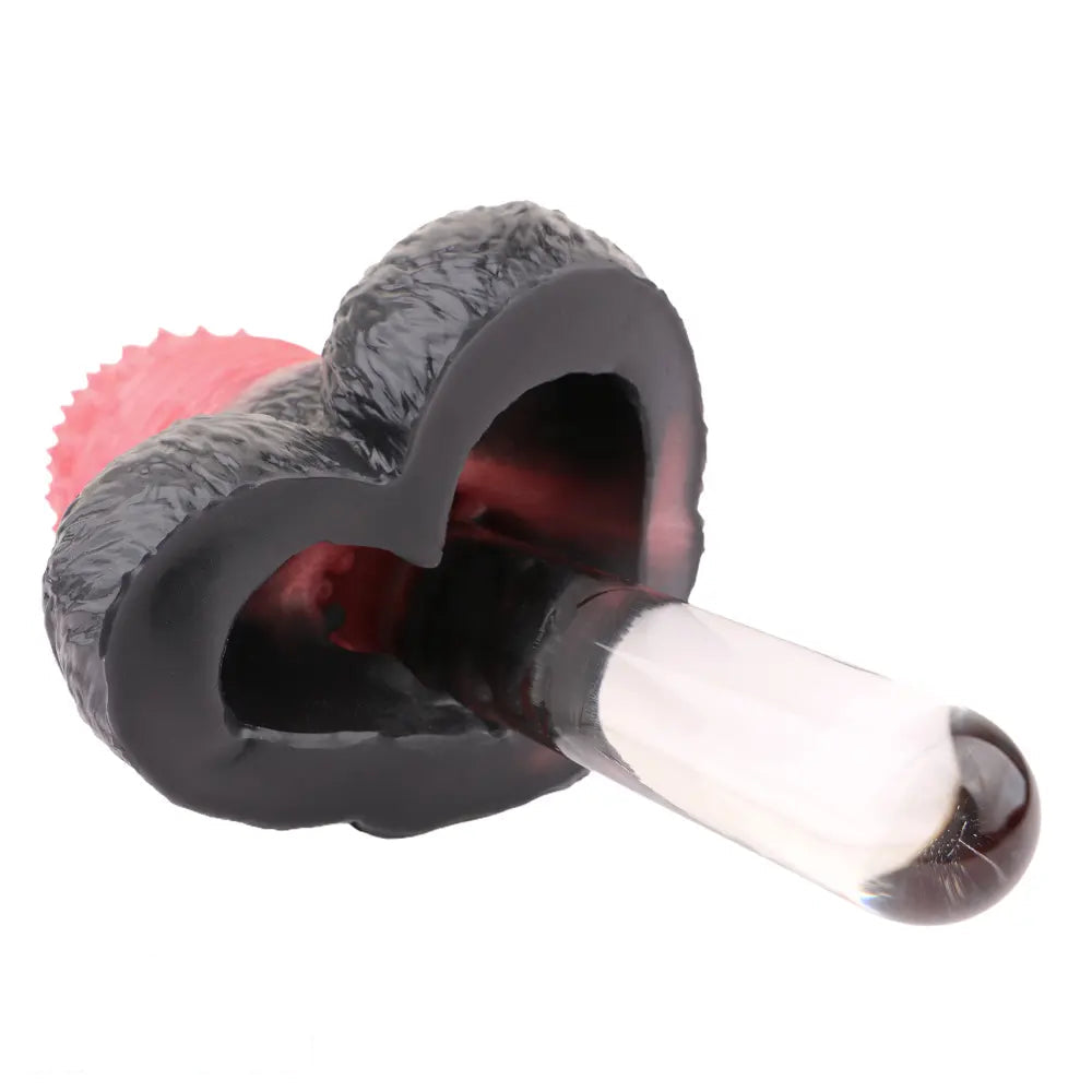 6.49in Tiger Alien-shaped Animal Male Masturbator Dildo For Vagina Sex