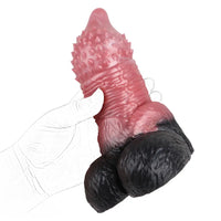 6.49in Tiger Alien-shaped Animal Male Masturbator Dildo For Vagina Sex