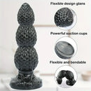 6.4in 8.4in 10.8in Monster Ribbed Butt Plug Dildo For Multiple Use