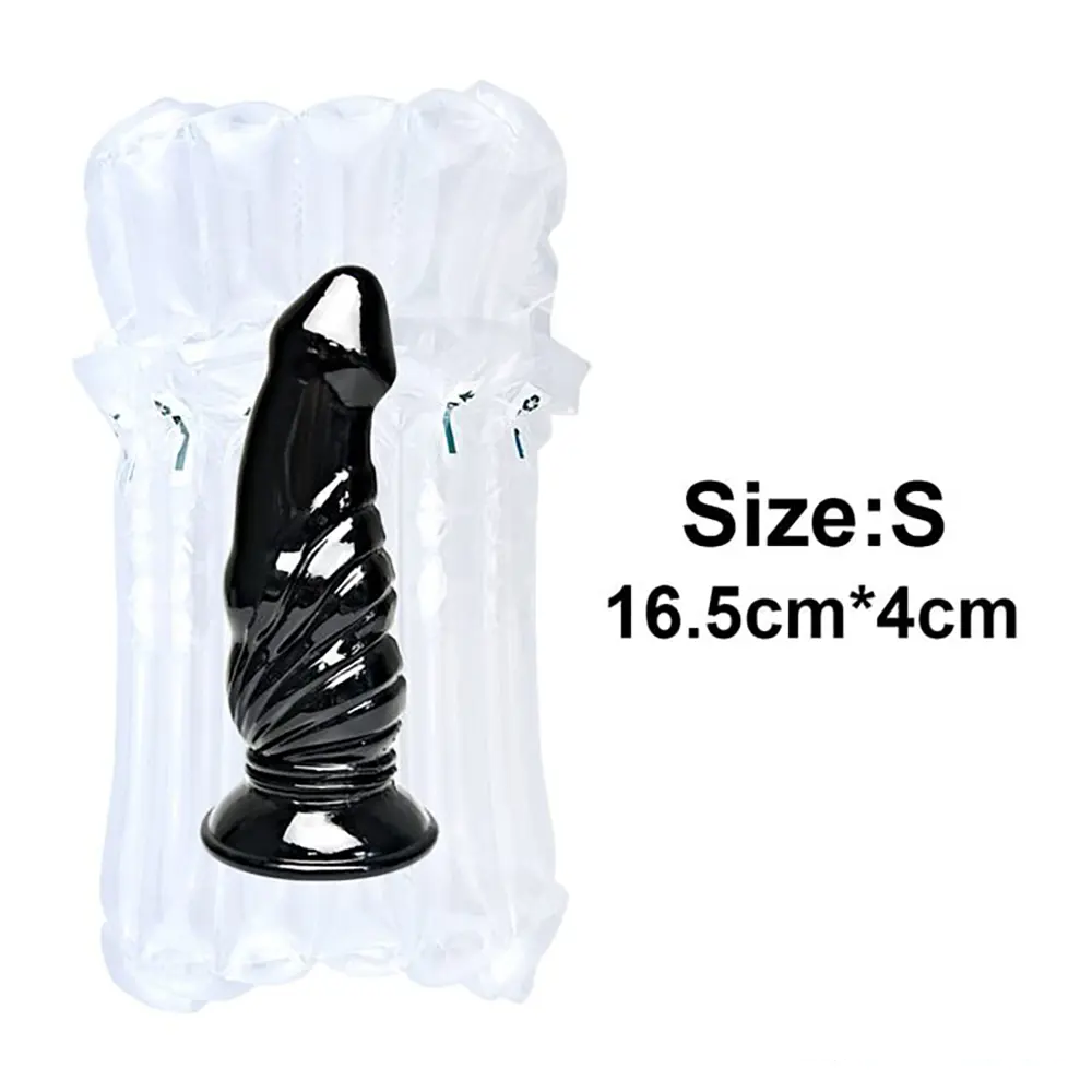 6.4in 8.4in Fantasy Big Black Dildo For Male Female Anal Vaginal Sex