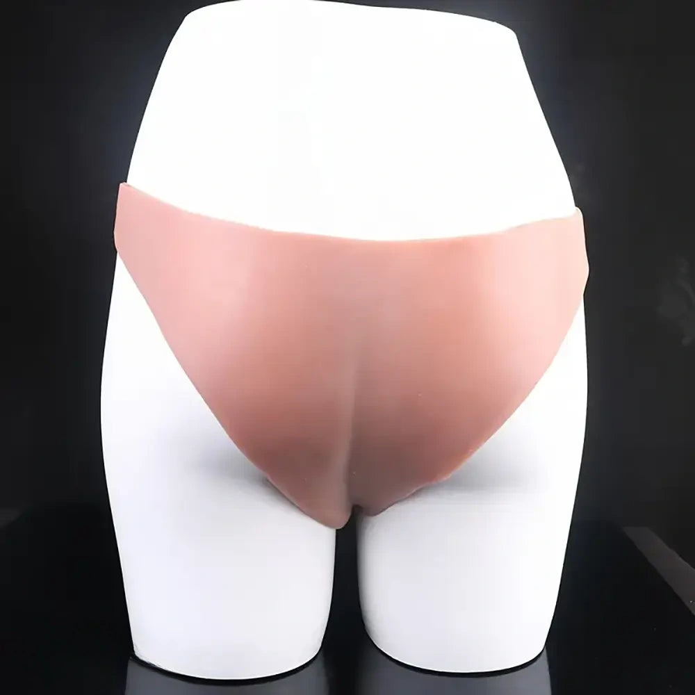 6.4in Stretchable Hollow Penis Sleeve Realistic Silicone Cock Dildo
