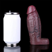 6.53in Male Wearable Masturbator Hollow Penis Sleeve Dildo Enhancement