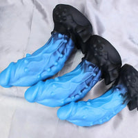 6.54in 7.68in 8.97in Soft Silicone Monster Spiked Dildo Thick Anal Plug Dildo