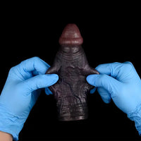 6.57in Durable & Reusable Design Dildo Sleeve For Enhanced Pleasure
