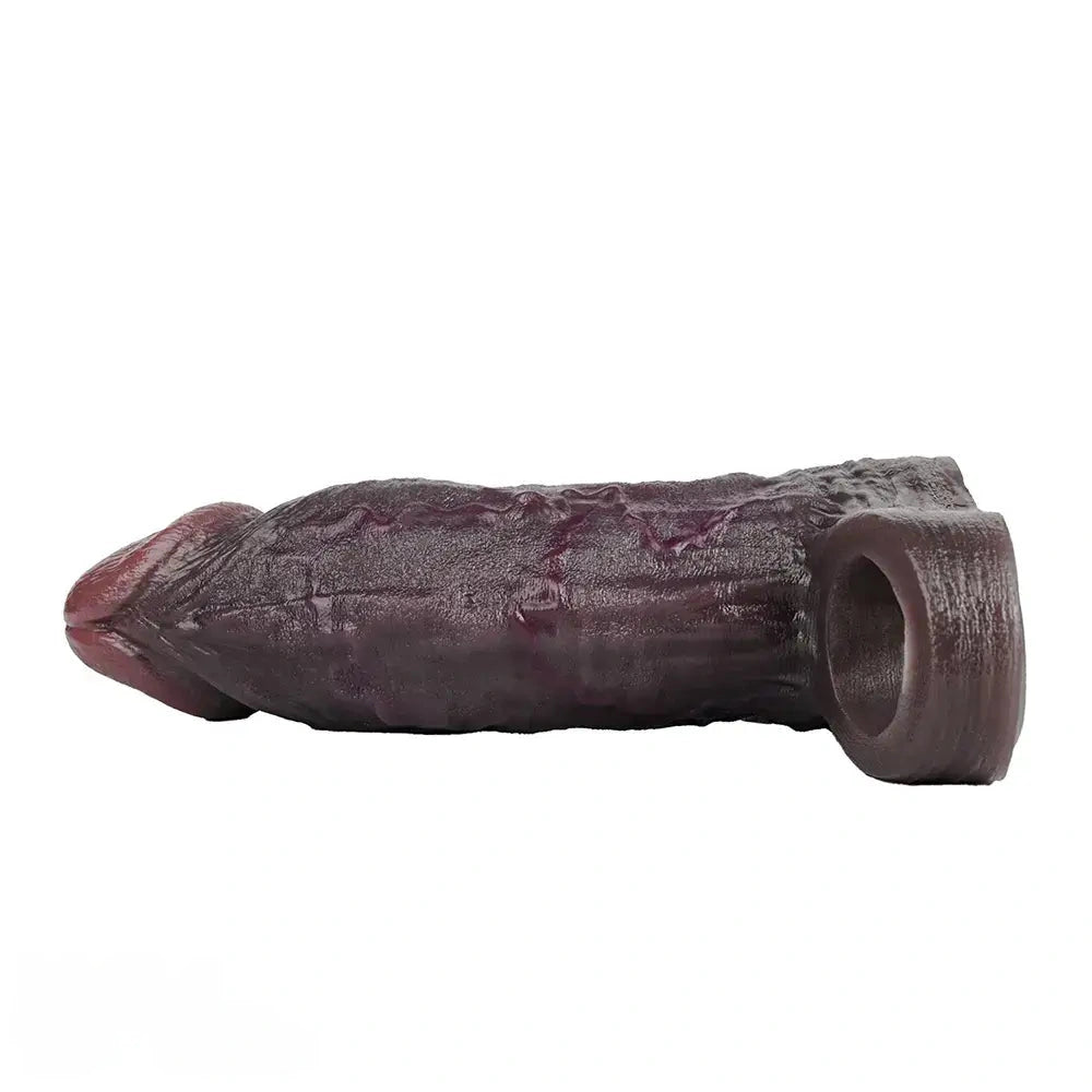 6.57in Durable & Reusable Design Dildo Sleeve For Enhanced Pleasure