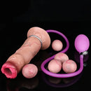 6.57in Silicone Ovipositor Expandable Dildo Realistic Foreskin Tunnel