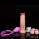 6.57in Silicone Ovipositor Expandable Dildo Realistic Foreskin Tunnel