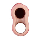 6.57in Vibrating Realistic Remote Silicone Hollow Dildo Sleeve Extender