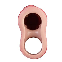 6.57in Vibrating Realistic Remote Silicone Hollow Dildo Sleeve Extender