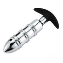 6.5in 6.3in Metal Dildo With Silicone Base For Anus Vagina Cold Sex