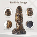 6.5in 7.48in 9.06in Monster Fantasy Thick Dual Density Dildo For Anal Sex