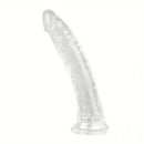 6.5in 7.68in 9.65in Clear Real Dildo For G-Spot Vaginal Sex Stimulation