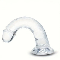 6.5in 7.68in 9.65in Clear Real Dildo For G-Spot Vaginal Sex Stimulation