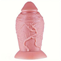 6.5in 7in Realistic Silicone Soft Thick Fat Anal Dildo With Real Veins