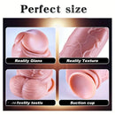 6.5in 8.3in Real Silicone Soft Thick Fat Men Love Big Dildo With Veins