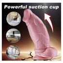6.5in 8.3in Real Silicone Soft Thick Fat Men Love Big Dildo With Veins