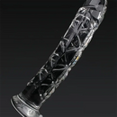 6.5in Clear Unisex Glass Crystal Dildo For Female Male Lesbian Gay