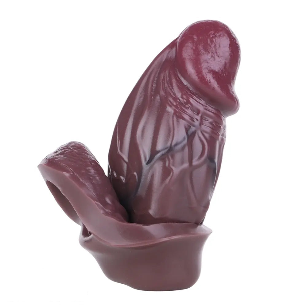 6.5in Cock Ring Dildo Sleeve For Couples Men Sex Toy For Sex Time