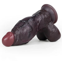 6.5in Dual Density Silicone Soft Real Feeling Dildo Adult Intimacy Product