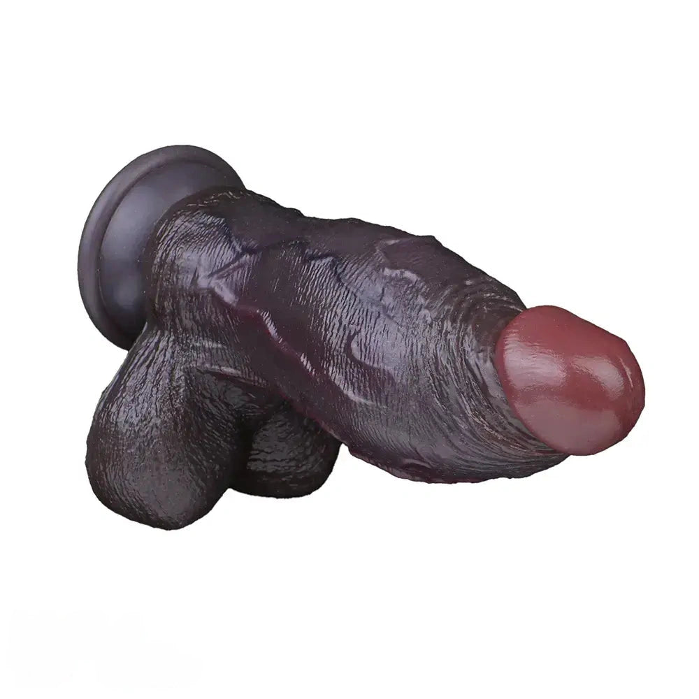 6.5in Dual Density Silicone Soft Real Feeling Dildo Adult Intimacy Product