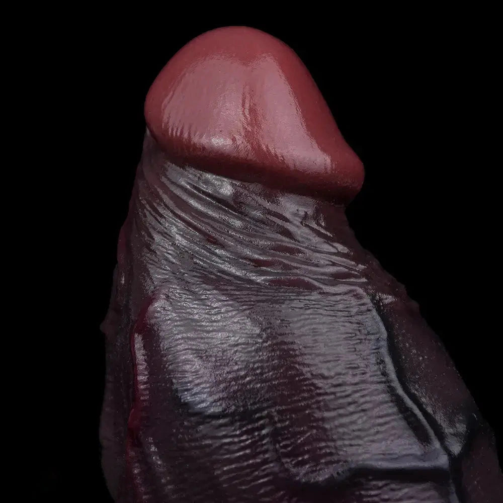 6.5in Dual Density Silicone Soft Real Feeling Dildo Adult Intimacy Product