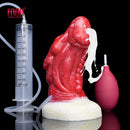 6.5in Fantasy Monster Silicone Soft Dragon Ejaculating Women Dildo