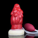 6.5in Fantasy Monster Silicone Soft Dragon Ejaculating Women Dildo