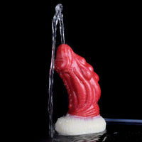 6.5in Fantasy Monster Silicone Soft Dragon Ejaculating Women Dildo