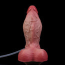 6.5in Liquid Thick Fat Real Silicone Double Layer Realistic Cumming Dildo