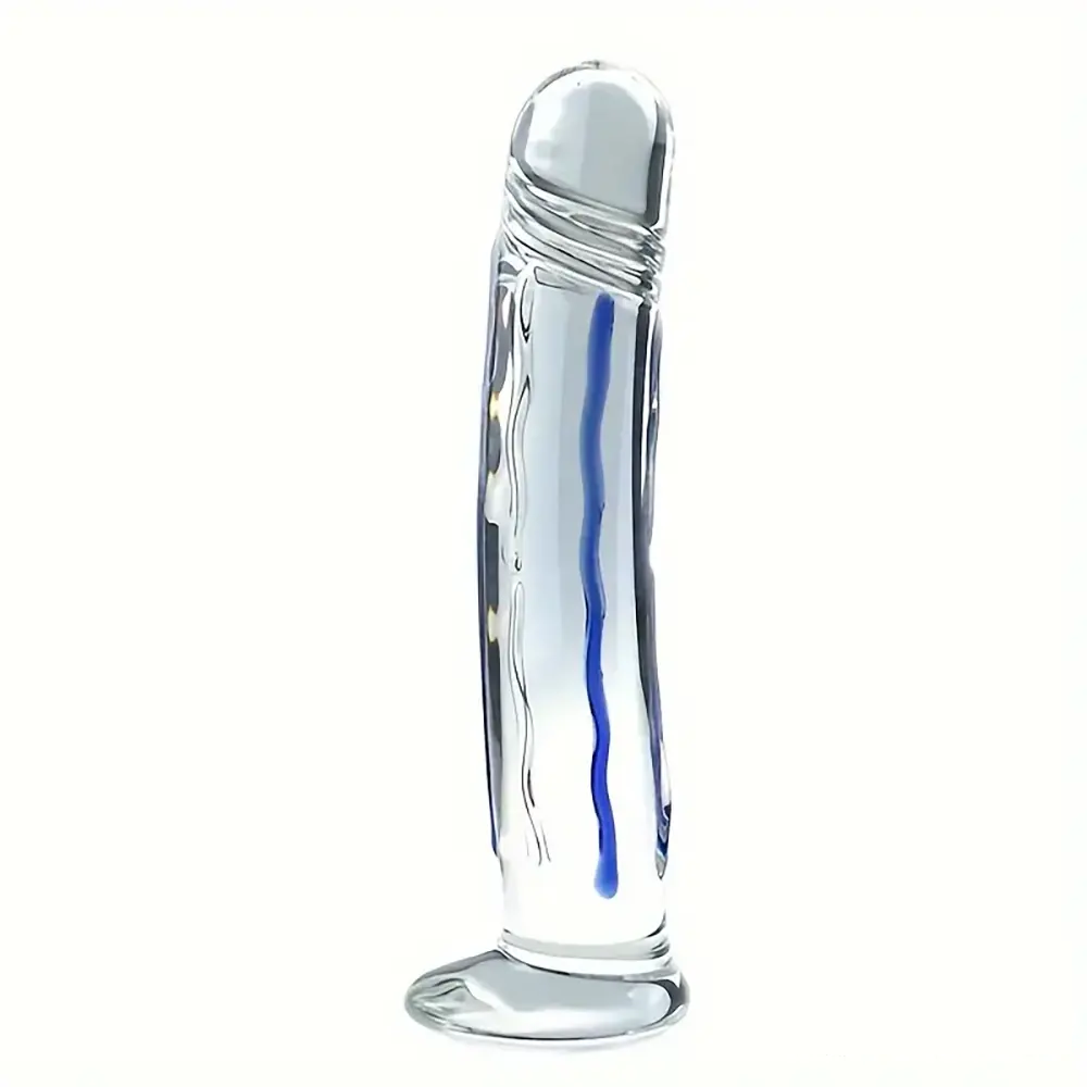 6.5in Premium Crystal Glass Dildo Sex Toy For Vagina Glass Sex Toy