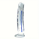 6.5in Premium Crystal Glass Dildo Sex Toy For Vagina Glass Sex Toy