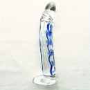 6.5in Premium Crystal Glass Dildo Sex Toy For Vagina Glass Sex Toy