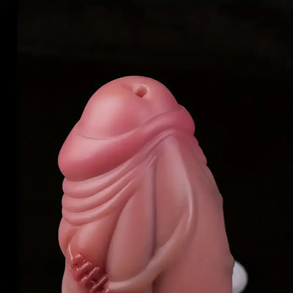 6.5in Realistic Injured Penis Thick Liquid Silicone Squirting Dildo