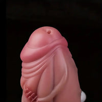 6.5in Realistic Injured Penis Thick Liquid Silicone Squirting Dildo