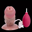 6.5in Realistic Liquid Silicone Spray Simulate Vein Muscle-like Soft Dildo