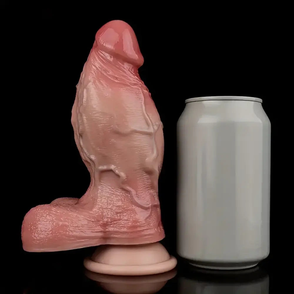 6.5in Silicone Dildo Realistic For Vaginal Stimulation Couple Flirting Toy